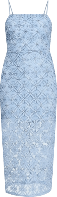 Women's Spaghetti Strap Square Neck Dress