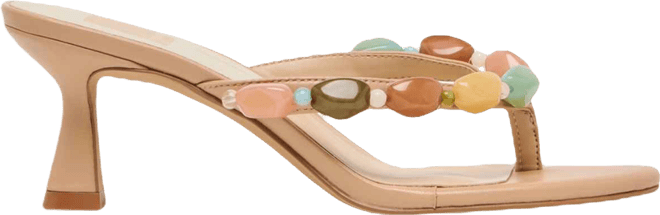 Women's Daksie Shell Embellished Thong Slip-On Dress Sandals