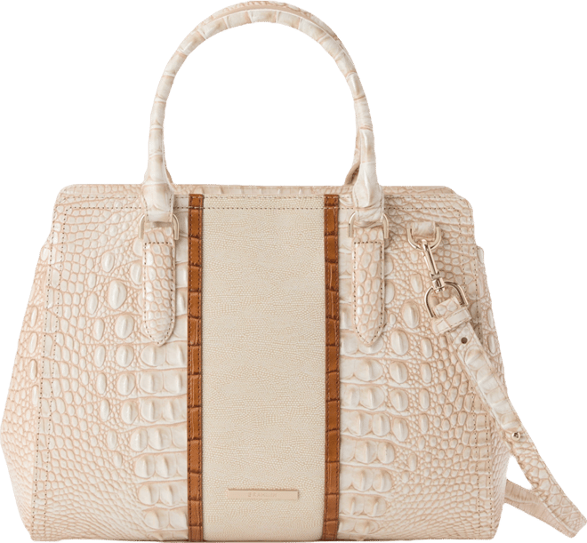 Large Finley Leather Satchel Handbag