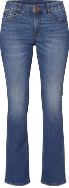 Petite "Ab"solution Luxe Touch Itty Bitty Bootcut Jeans