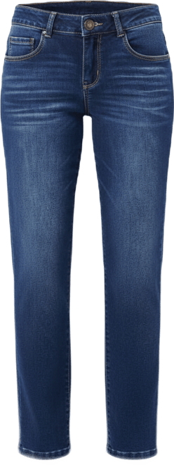 Petite "Ab"solution Straight-Leg Jeans