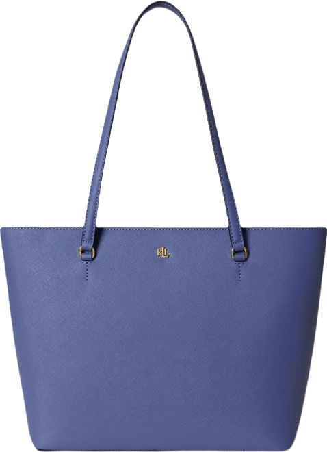 Crosshatch Leather Medium Karly Shopper Tote