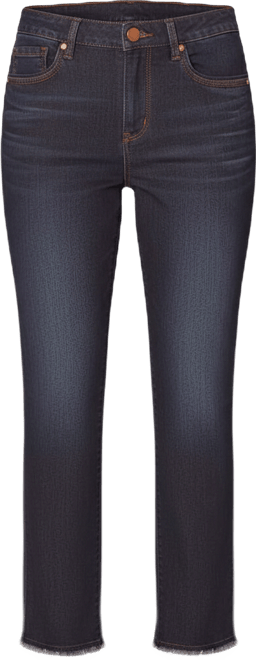 Petite High Rise Slim Straight Jeans