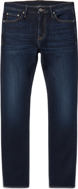 Men's Mavi Jake Slim Leg In Rinse Brushed Williamsburg Denim