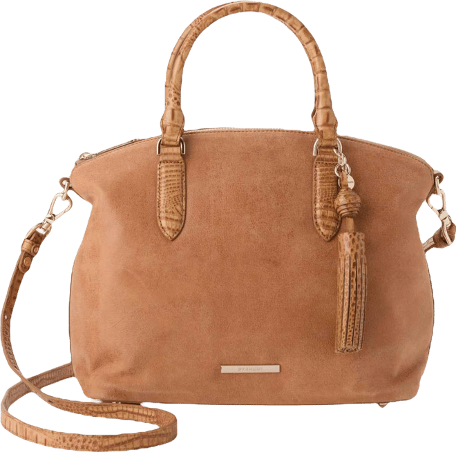 Duxbury Medium Leather Satchel Handbag