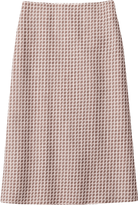 Women's Printed Midi Skirt