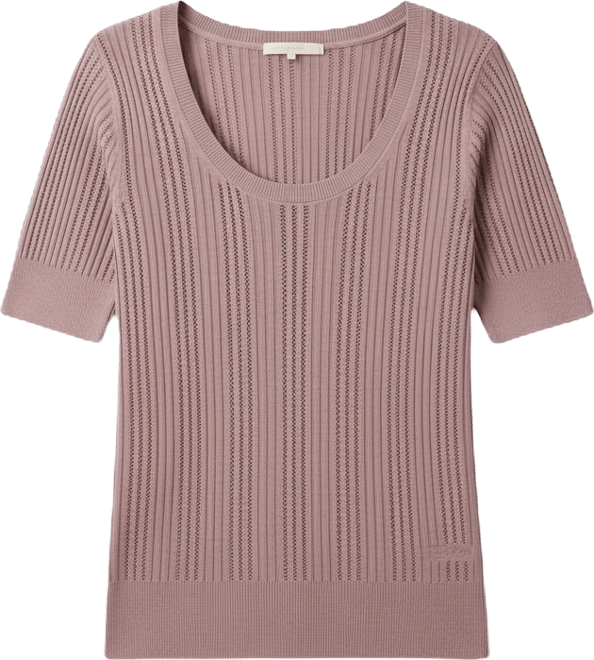 Women's Gauge Short-Sleeve Sweater