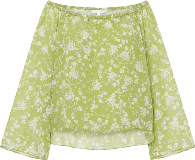 Women's Off The Shoulder Long-Sleeve Top