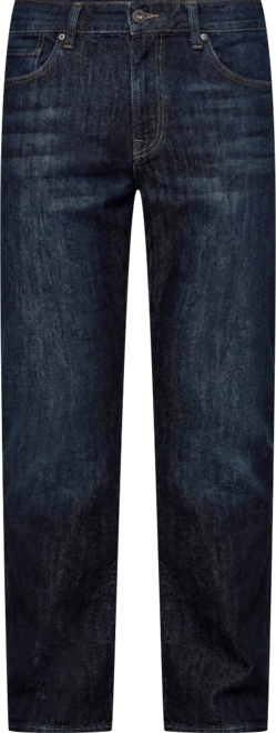 Men's Matt Mid Rise Relaxed Straight Leg In Deep Stanford Jean