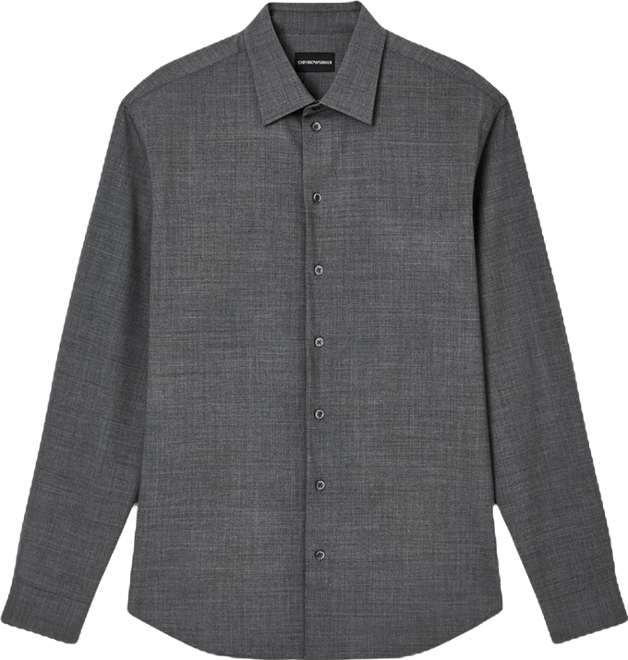 トップス EMPORIO ARMANI Wool shirt Emporio Armani Wool Sport Shirt | Bloomingdale's Men