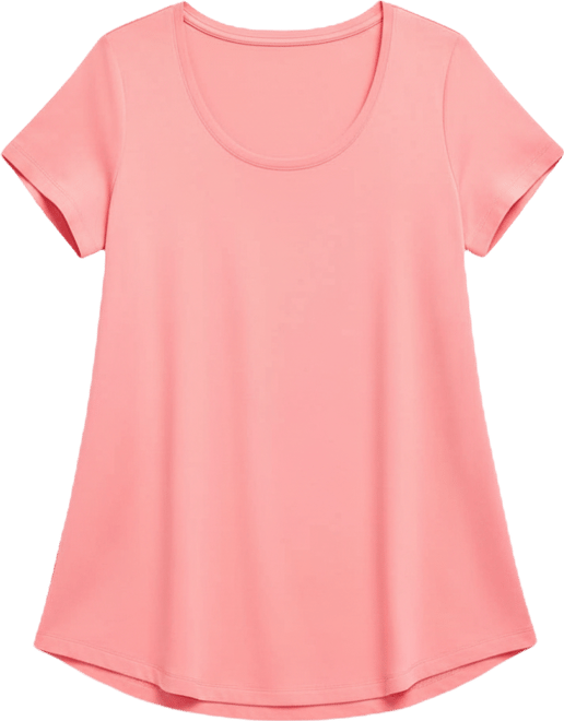 Women's Scoop-Neck Short Sleeve Top, Created for Macy's