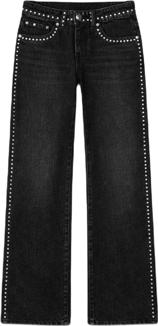 Women's Quincy Studded Low Rise Jeans