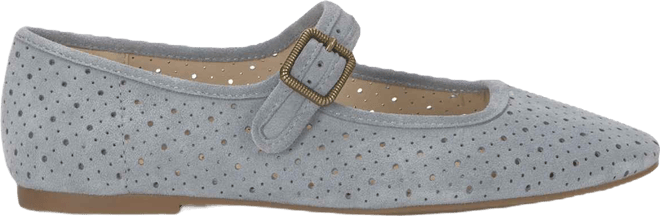 Women's Tannyr Perforated Mary Jane Ballet Flats