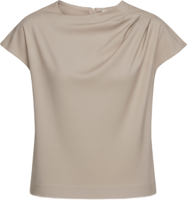 Women's Draped Neck Top
