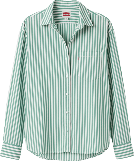 Women's Harlie Striped Boyfriend Shirt