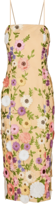 endless rose Women's Floral Embroidered Midi Dress - Macy's