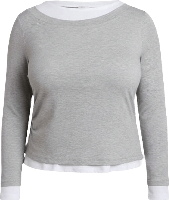 Women's Layered Long Sleeve Top