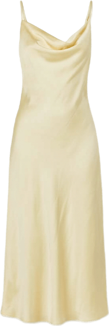 Women's Satin Midi Dress