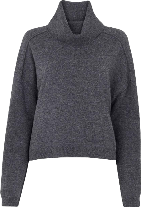 Women's Wool Cowl Neck Knit Sweater