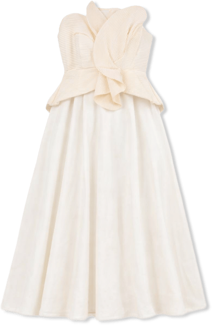 Women's Petal Bodice Gown