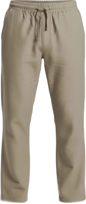 Men's Regular-Fit Linen Blend Drawstring Pants