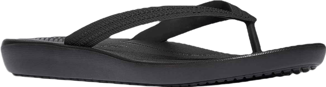 Men's iQushion Textured Strap Flip-Flops