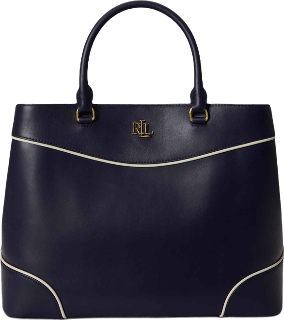 Women's Full-Grain Smooth Leather Large Marcy Satchel