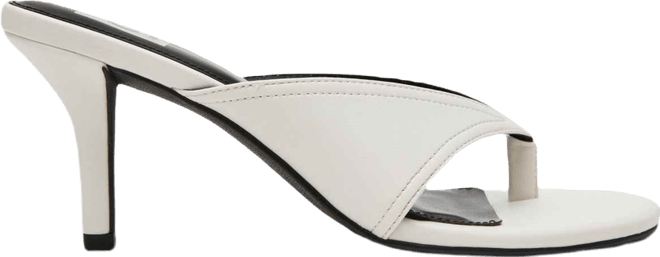 Women's Clarity High Heel Thong Dress Sandals