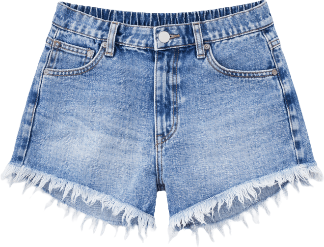 Juniors' Elastic-Back A-Line Festival Shorts