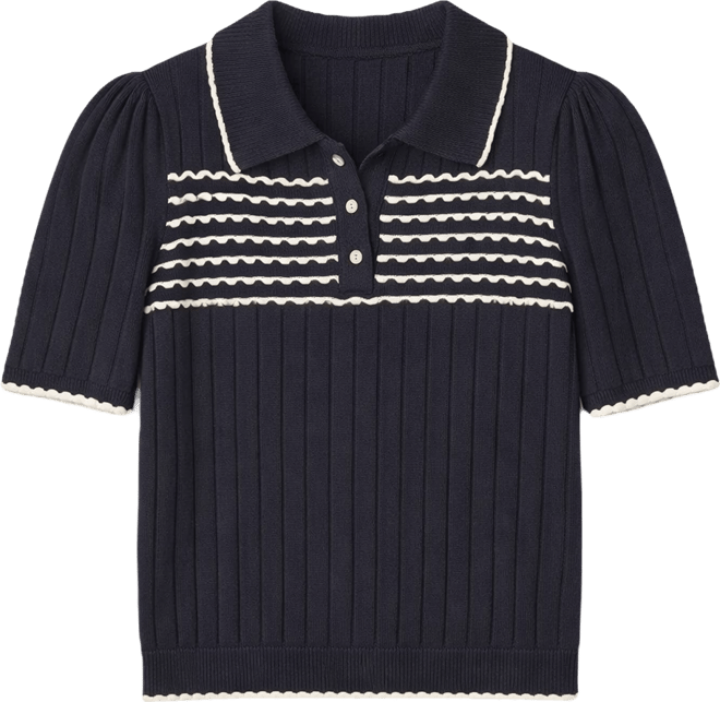 Women's Collared Neck Sweater