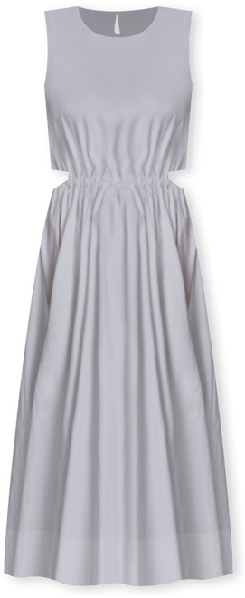 Women's Crewneck Midi Dress