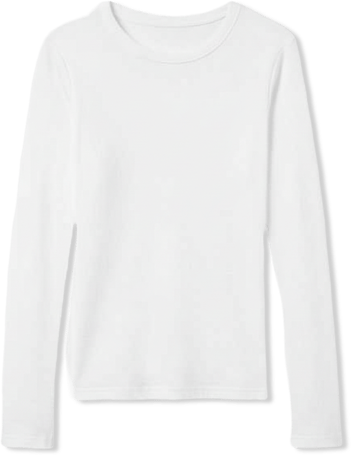 Women's Organic Cotton Perfect Rib Layering Long Sleeve