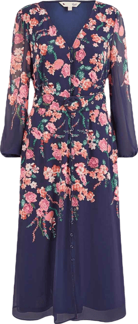 lace sleeve midi dress Black Lace Tiered Midi Dress - Event Dresses