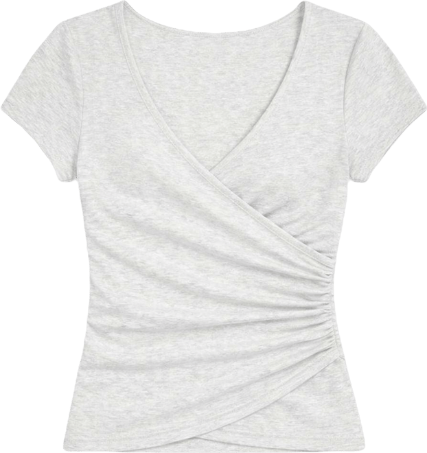 Women's Iria V Neck Wrapped Top