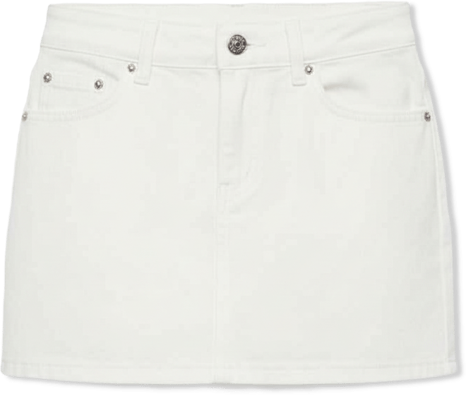 Women's Spencer Low Rise Denim Micro Skirt