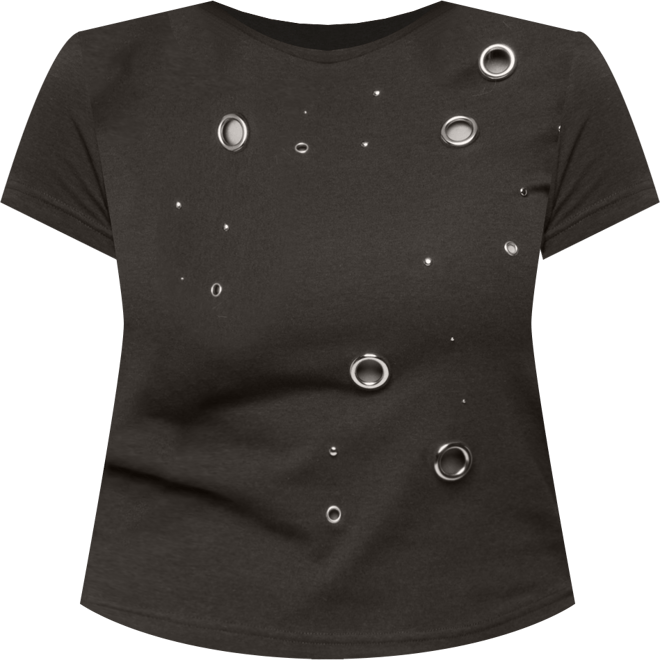 Women's Aitana Grommet Stud T Shirt