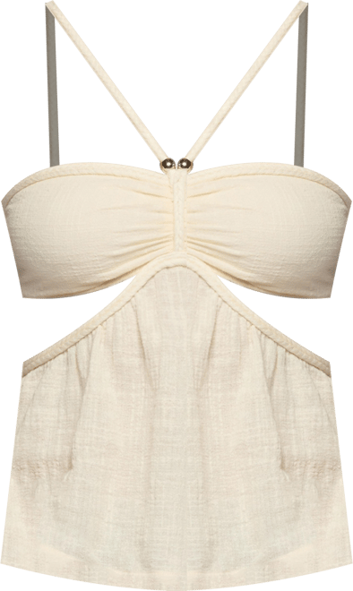 Women's Rosalyn Cotton Braided Cutout Top