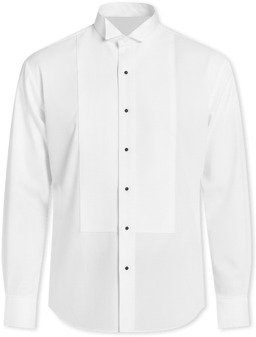 neil allyn white dress shirt Neil Allyn Men's White Banded Collar Dress Shirt W/ Black Trim