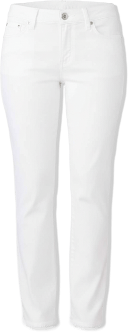 Petite "Ab"solution Straight-Leg Jeans