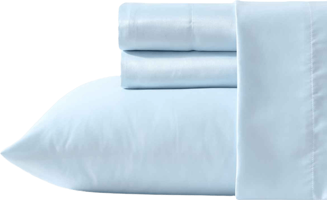 Solid Satin Bliss 4-Pc. Sheet Set, King