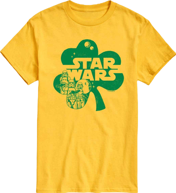Men's Star Wars St Patricks Day Short Sleeve T-Shirt