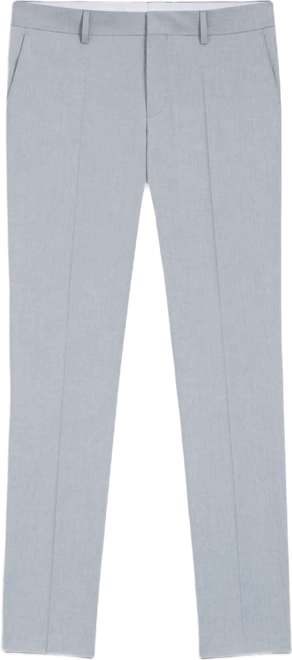 Boss by  Men's Patterned Stretch Chiffon Slim-Fit Trousers