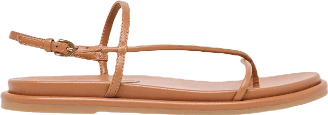 Women's Dom Strappy Round Toe Footbed Sandals