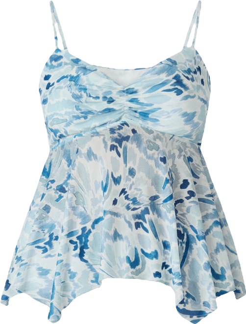 Women's Sweetheart Neck Polly Top