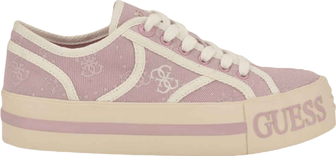 Women's Issah Branded Platform Lace-Up Sneakers