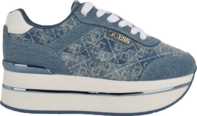 Women's Hansin Double Platform Lace-Up Sneakers