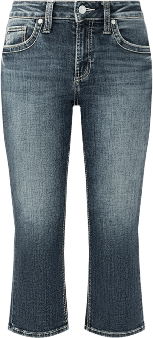 Women's Suki Mid Rise Capri Jeans