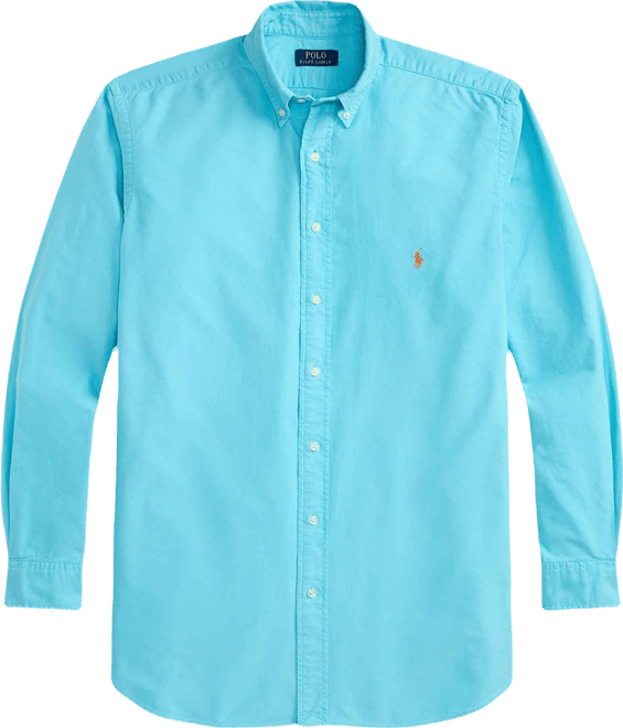 Men's Big & Tall Garment-Dyed Oxford Shirt