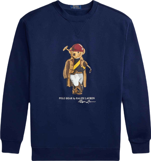 Polo Ralph Lauren Men's Big & Tall Polo Bear Fleece Sweatshirt