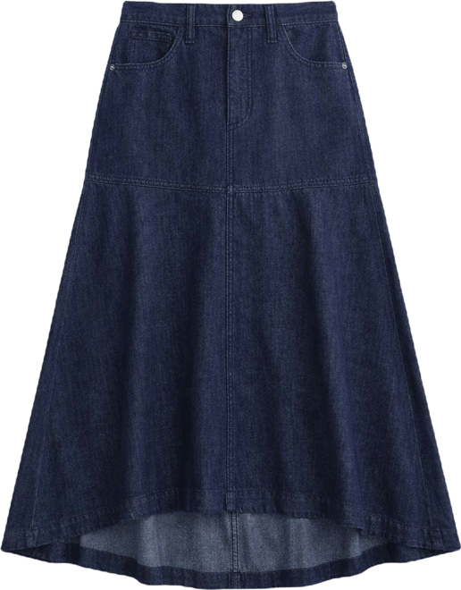 Women's Denim Midi Skirt, Macy's Exclusive